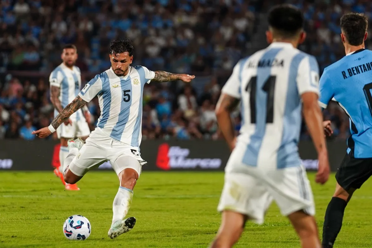 Leandro Paredes con la Albiceleste | MEXSPORT