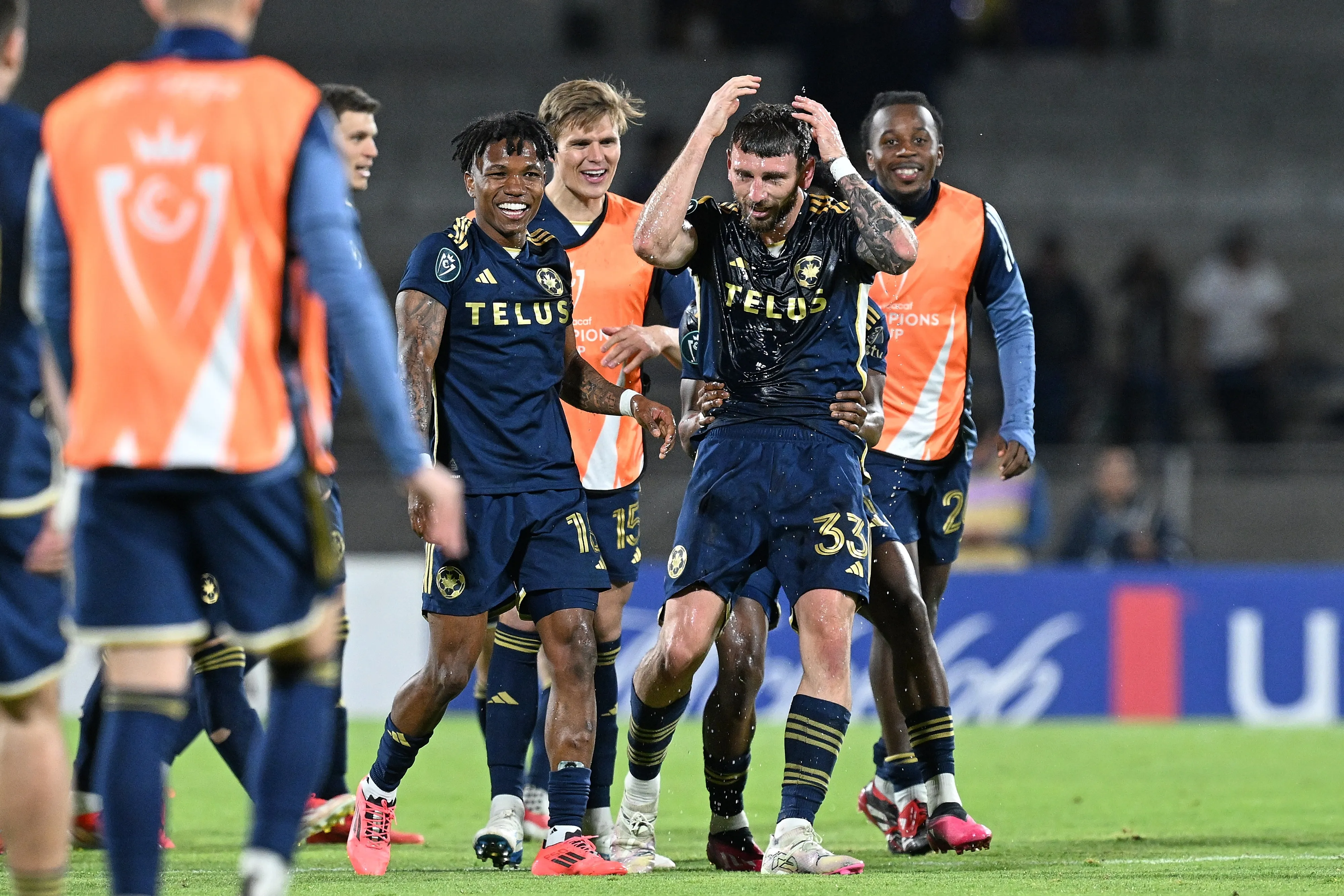 Tristan Blackmon festeja gol para avanzar a Semifinales de Concachampions