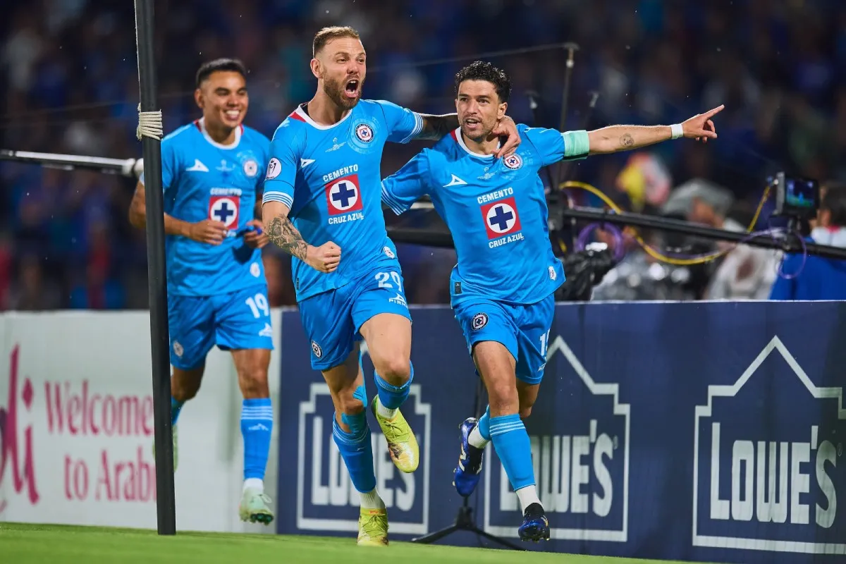 Festejo de Cruz Azul | MEXSPORT
