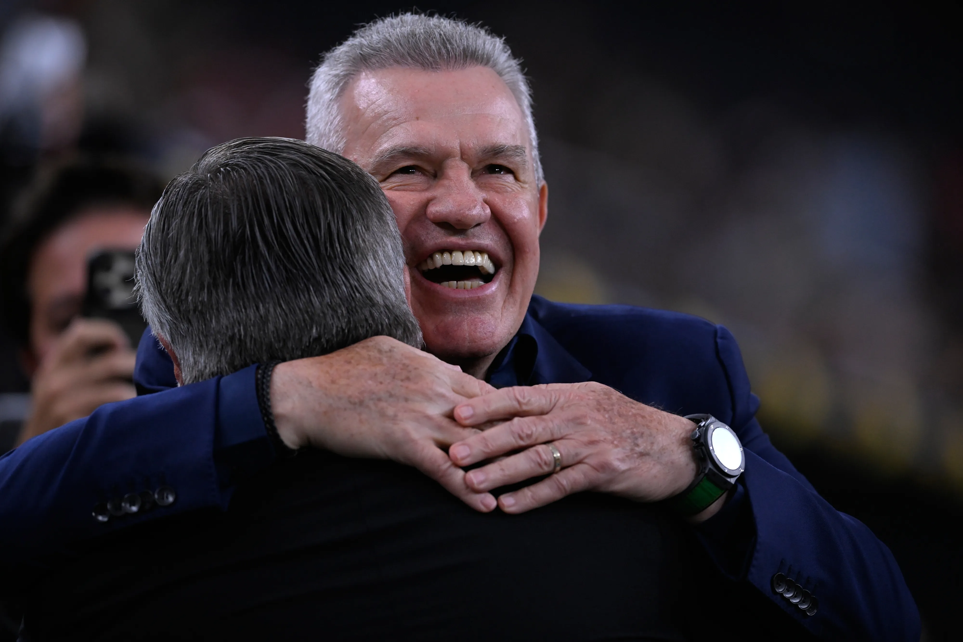 El Vasco y el Piojo coincidieron como rivales en el banquillo