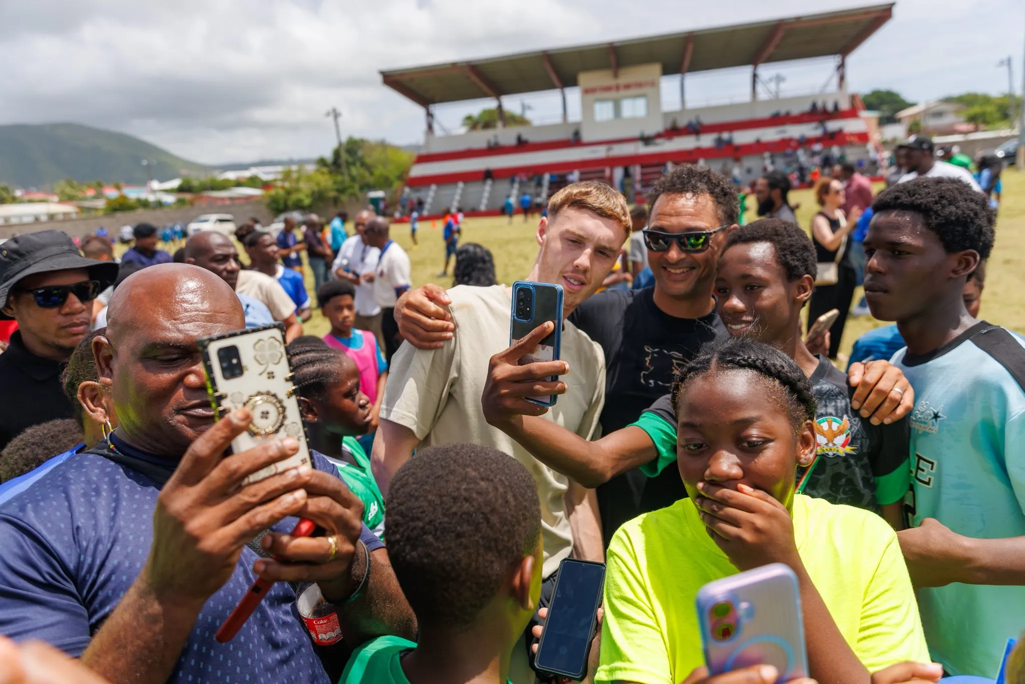 Palmer se ha convertido en un embajador de San Cristóbal