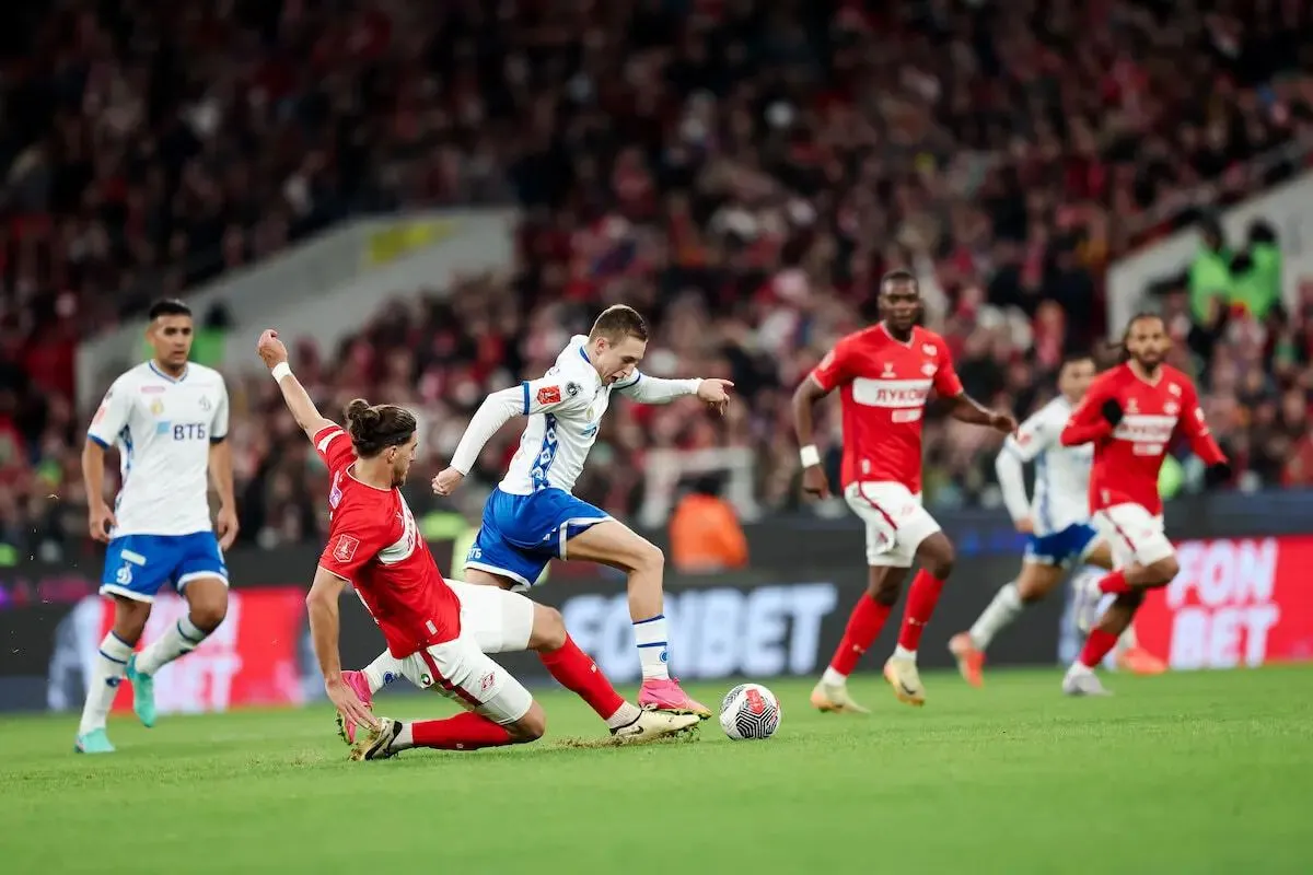 El Dinamo Moscú no pudo recuperarse