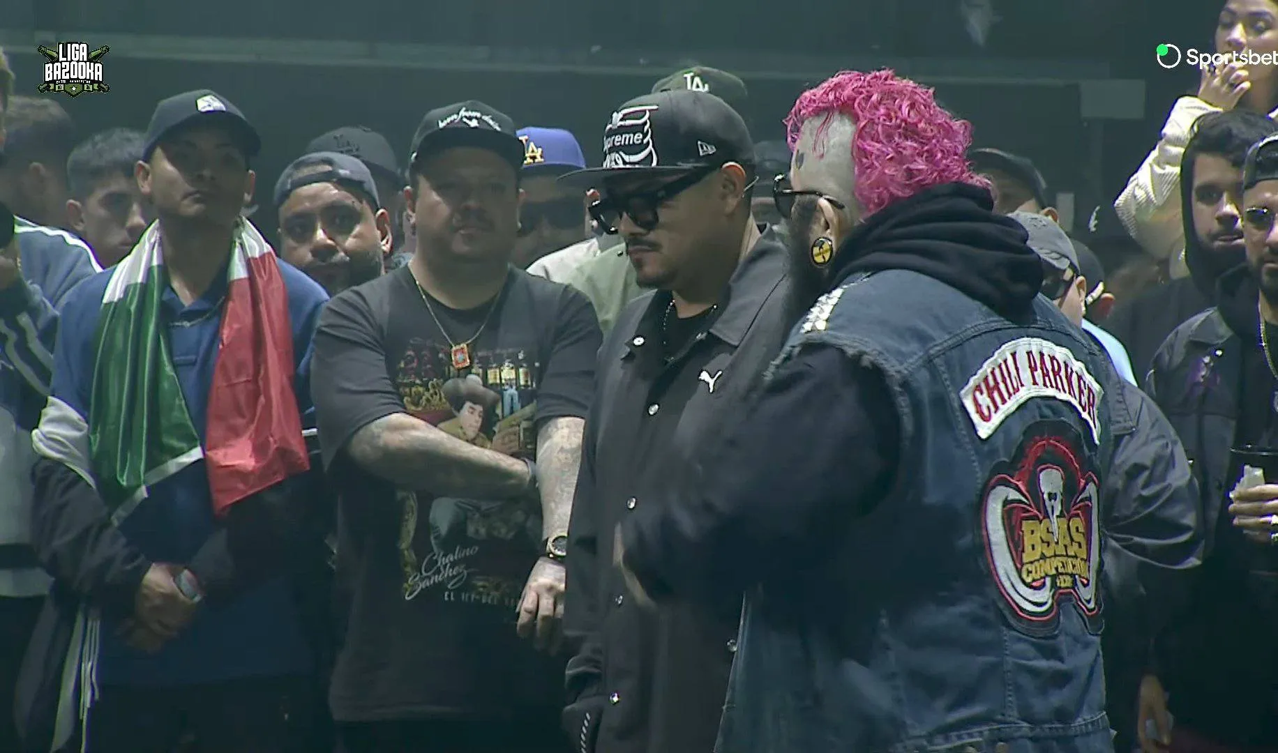 Chili le soltó rimas personales a Aczino y se desquitó hablando de Maradona / Redes Sociales