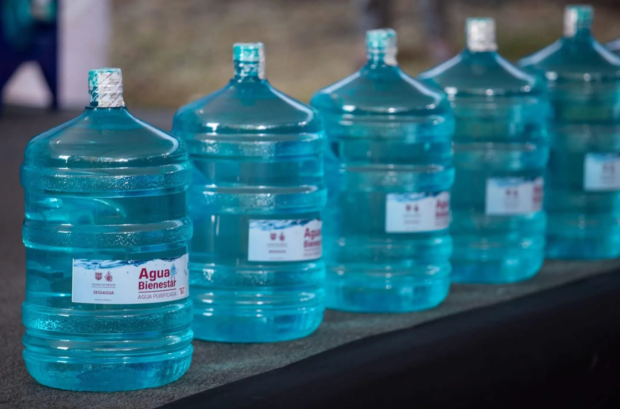 El primer día se repartieron 150 garrafones / Redes Sociales