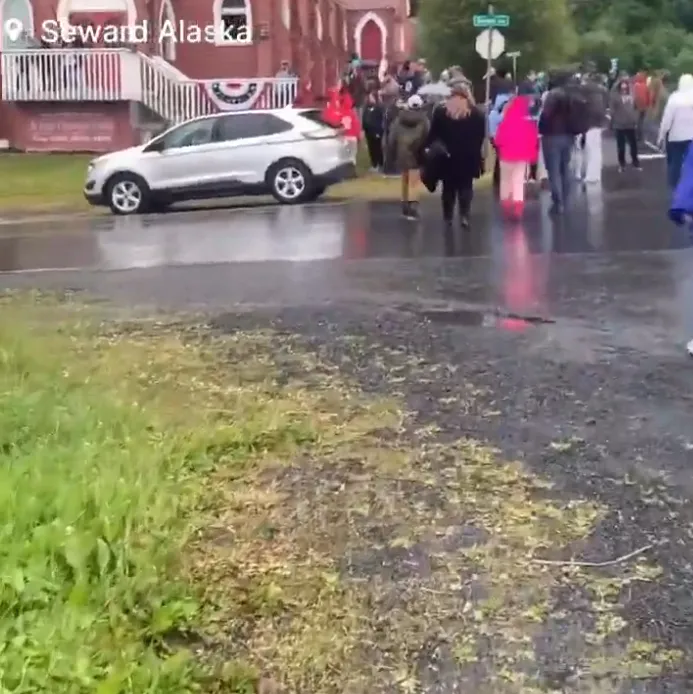 Algunas personas fueron llevadas a lugares seguros / Redes Sociales