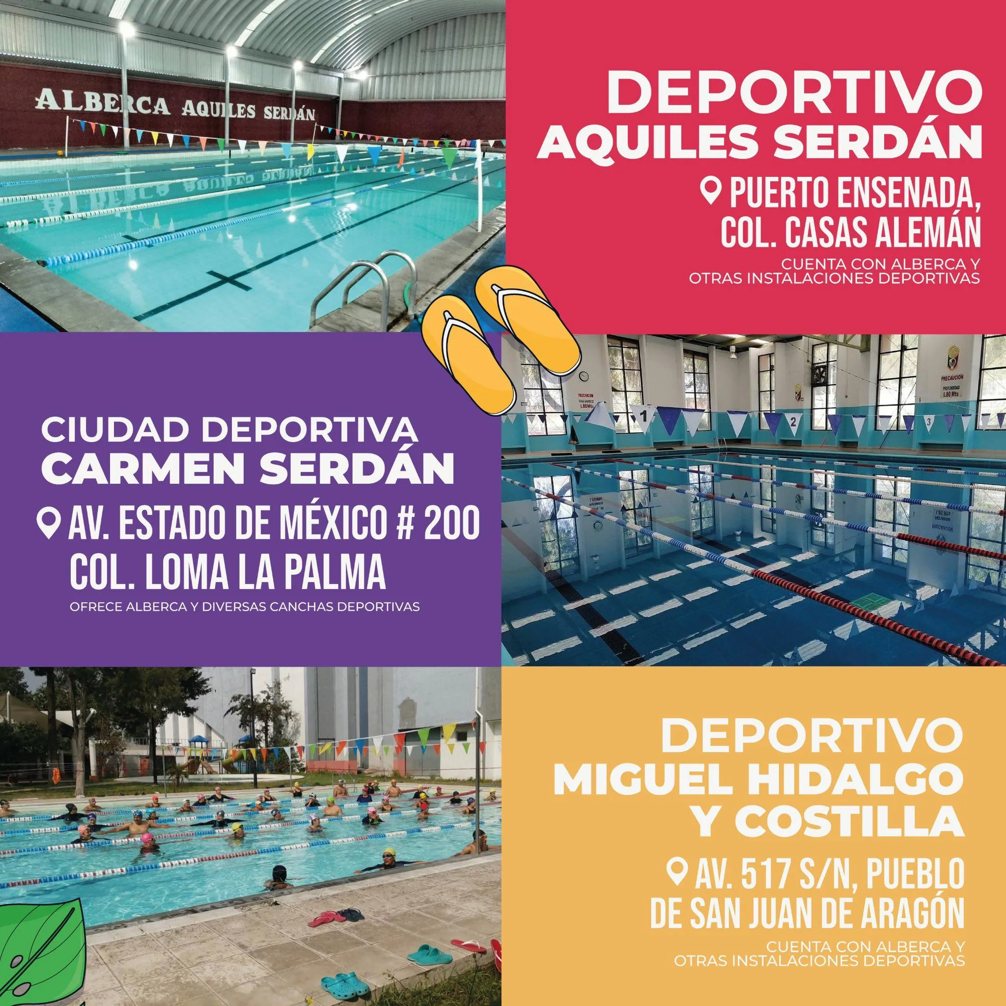 La alcaldía GAM fue quien más albercas gratuitas tiene / Redes Sociales