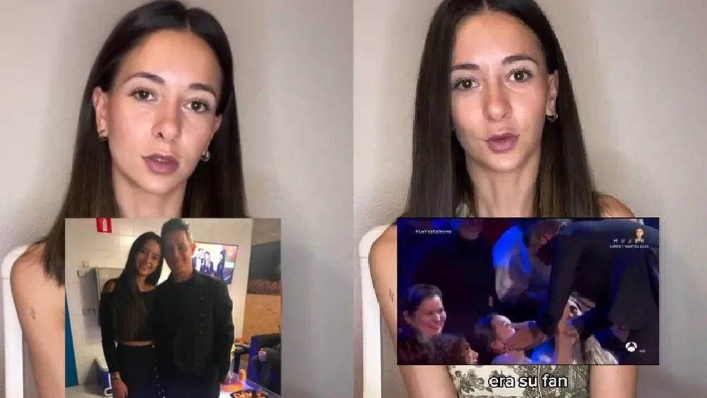 En su video la joven mostró varias pruebas de su relación con Sanz/X