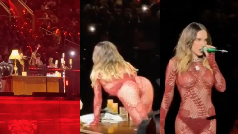 La actuación de Belinda parece que incomodó a la esposa de Nodal / Redes Sociales