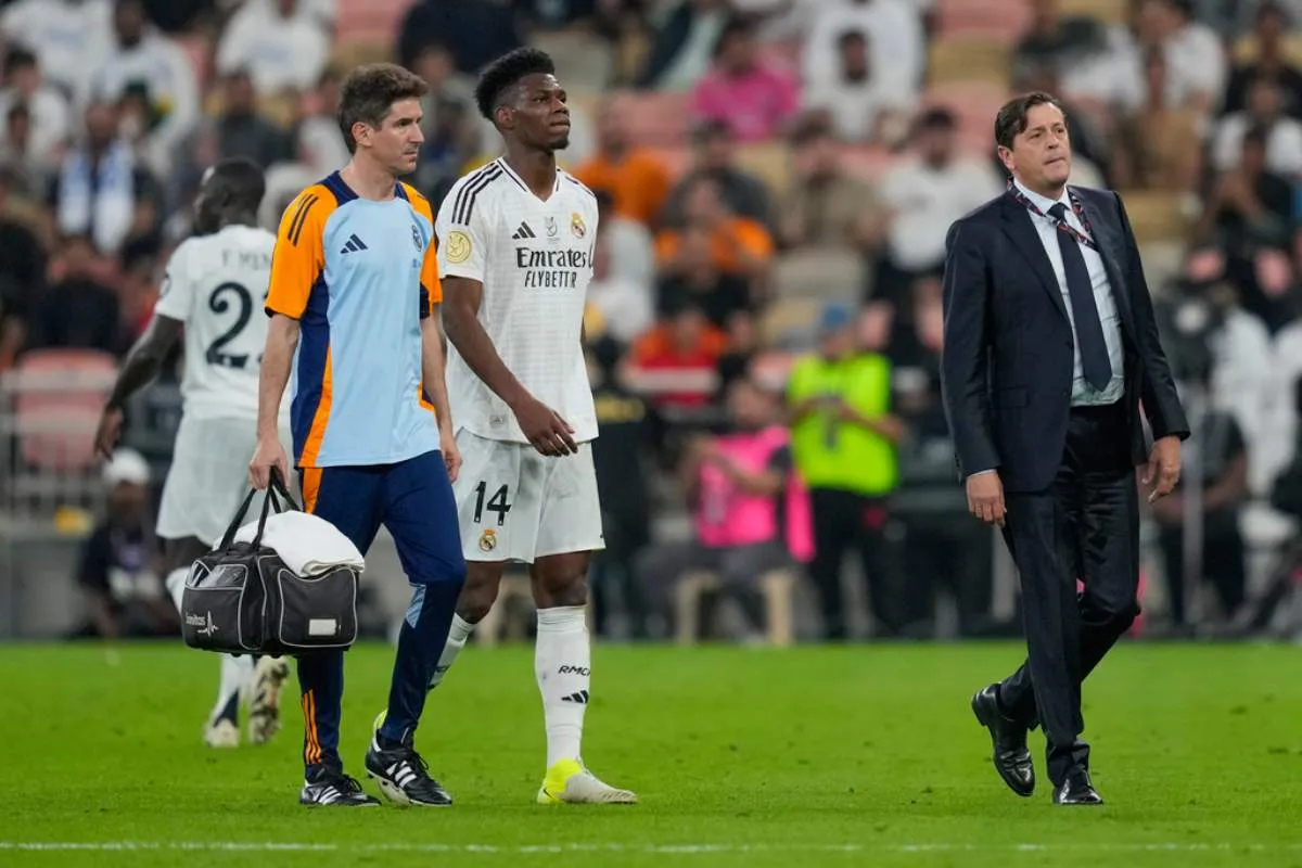 Tchouameni en la Copa del Rey