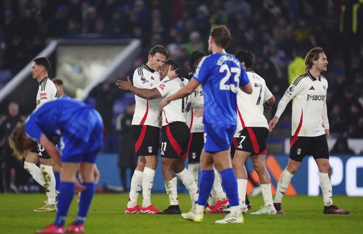 Fulham venció a Leicester City la semana pasada