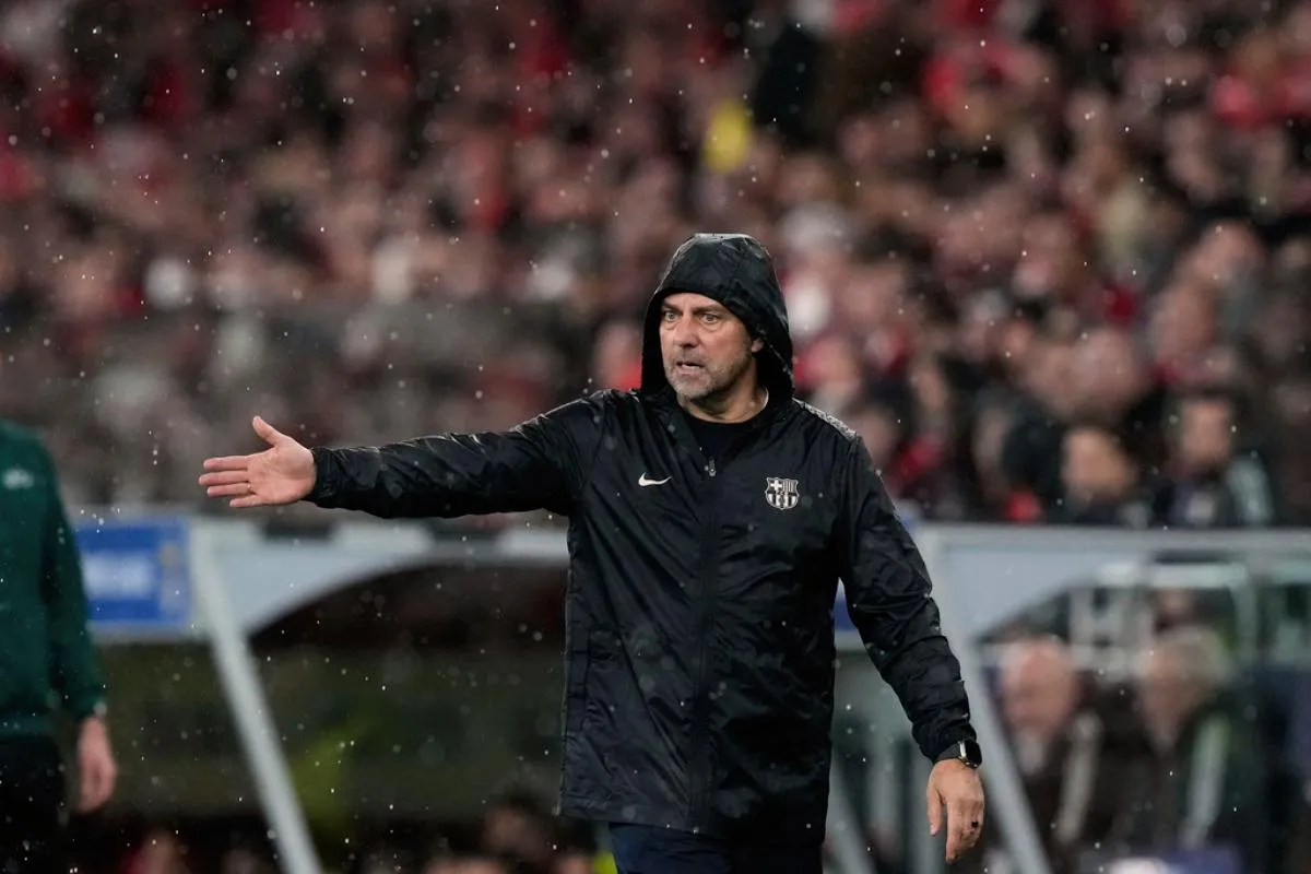 Hansi Flick no ha tirado la toalla en LaLiga