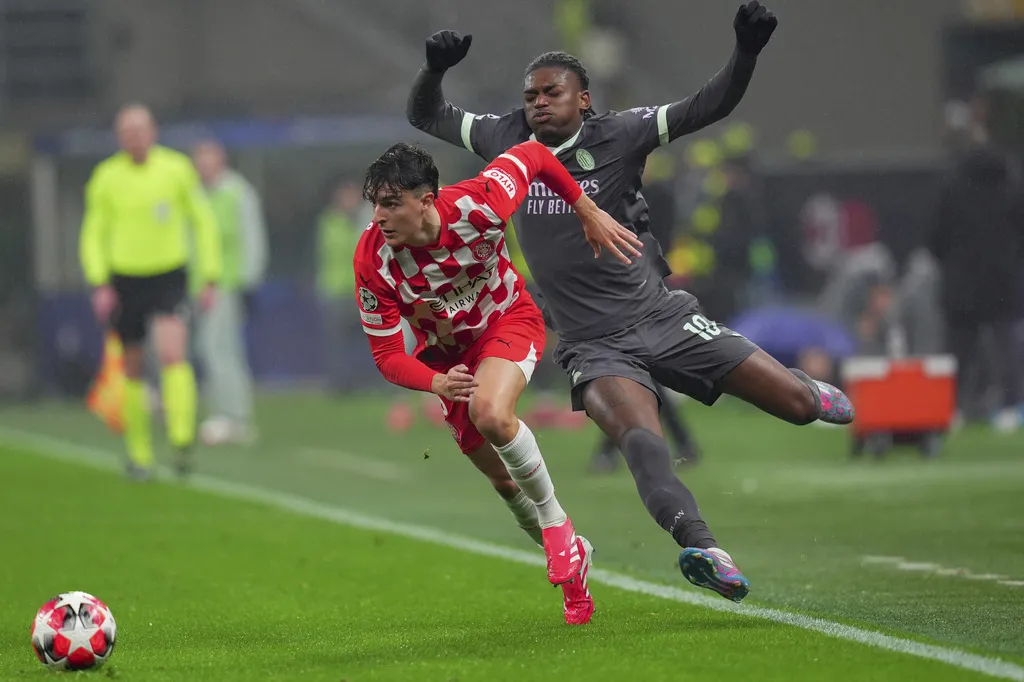 Rafael Leao fue clave | AP