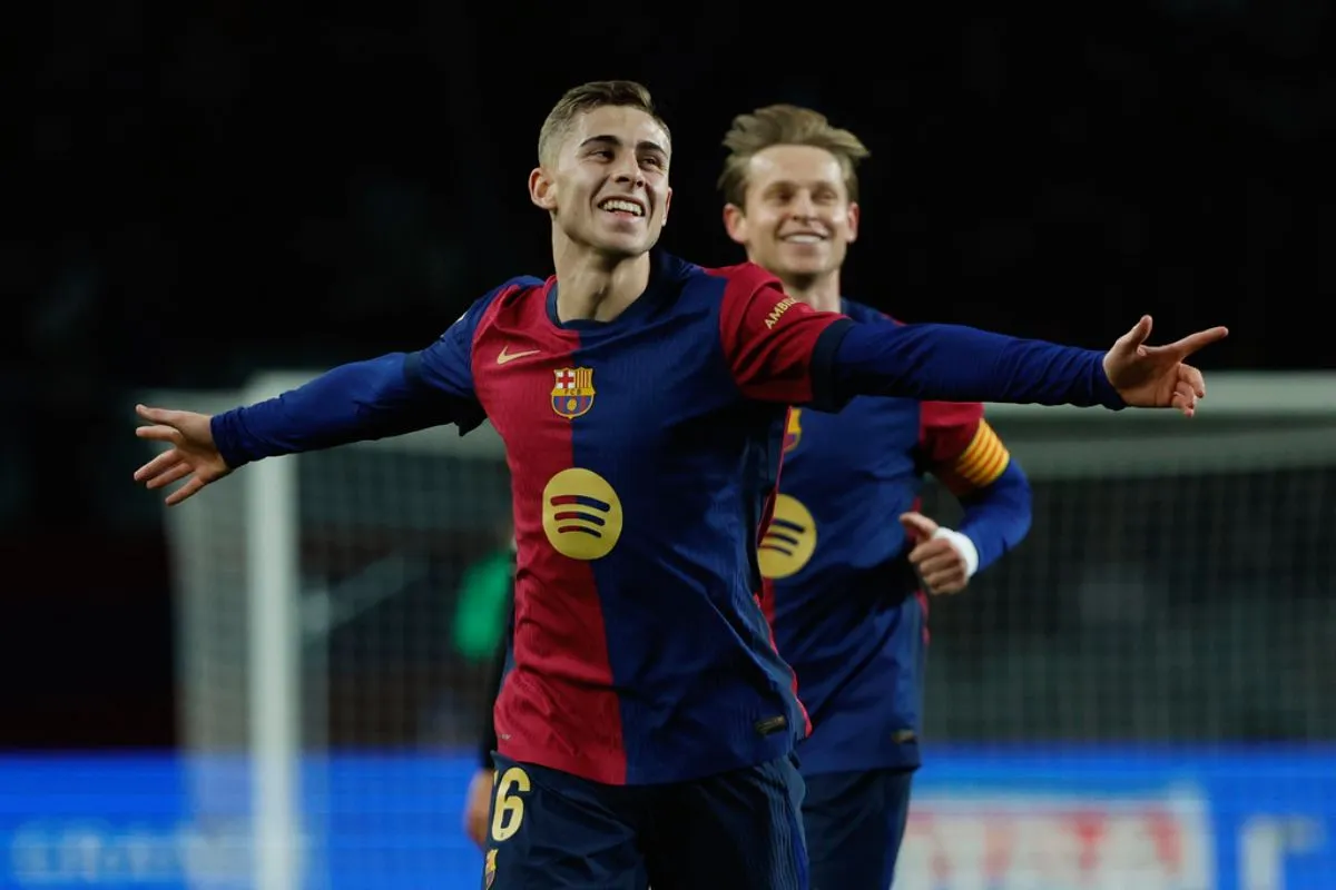 Fermín marcó un doblete ante Valencia