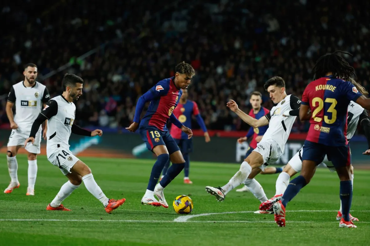 Barcelona fue ampliamente superior a su rival