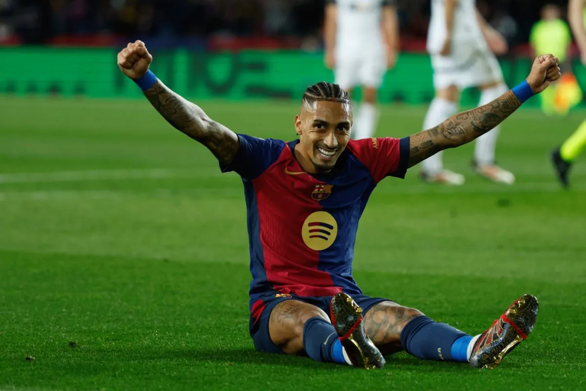 Raphinha fue nuevamente una de las figuras del encuentro