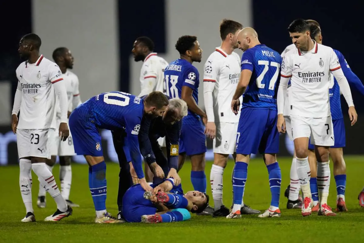 Pese a vencer al Milan, Dinamo Zagreb quedó eliminado