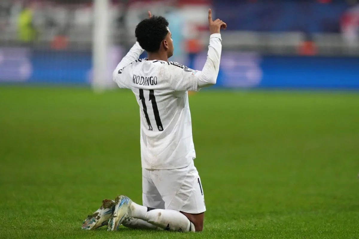 Rodrygo no piensa en dejar a los Merengues