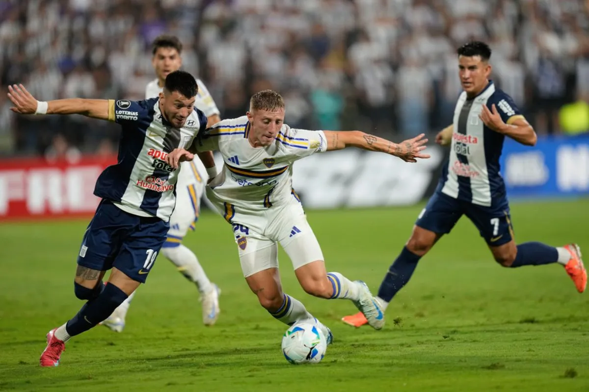 Boca cayó como visitante ante Alianza Lima en Copa Libertadores