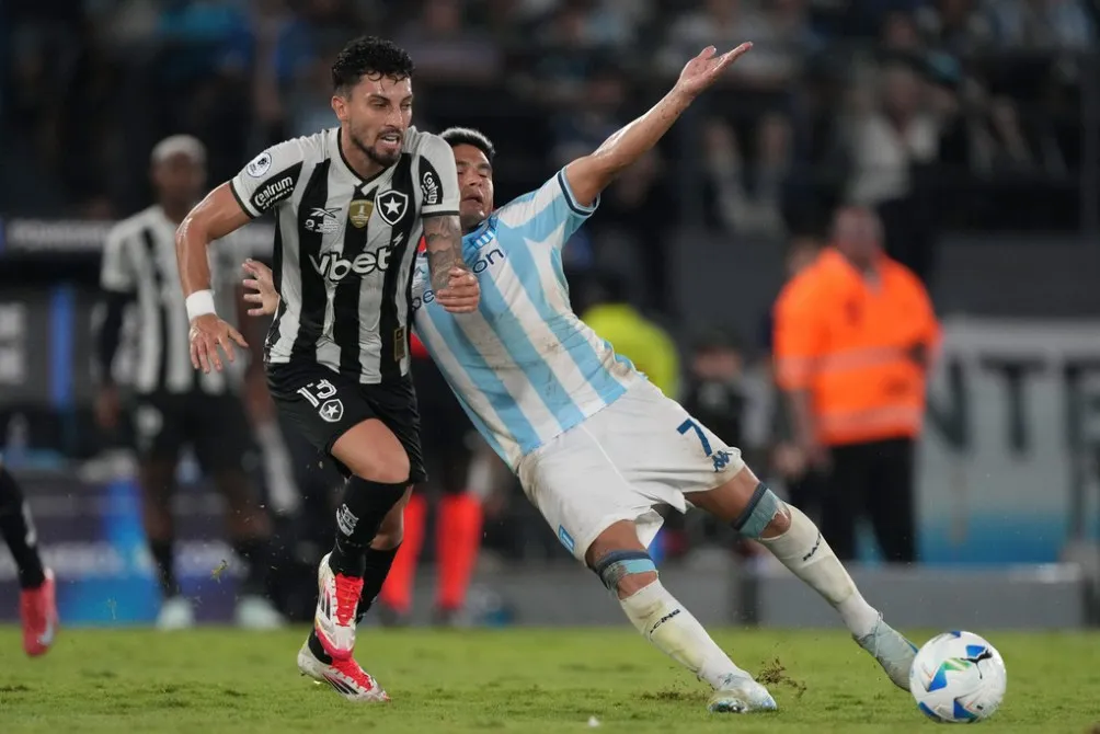 El partido de vuelta entre Racing y Botafogo es este jueves