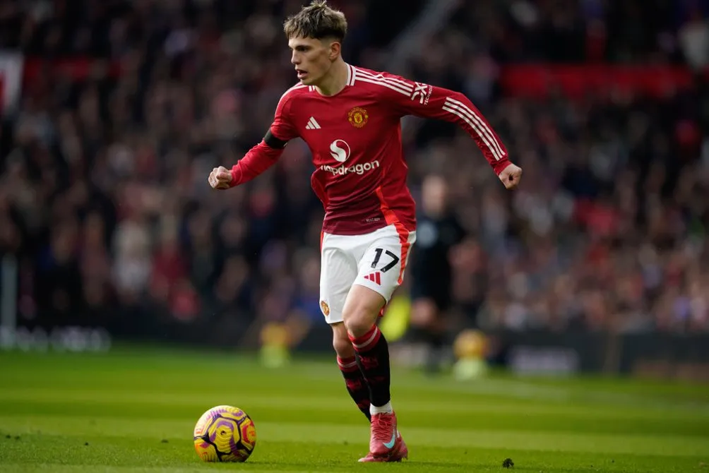 Amorim explicó lo que ocurrió con Garnacho