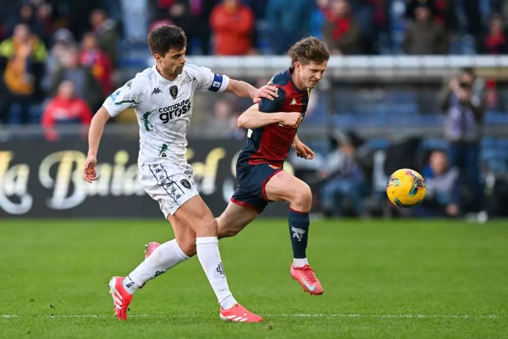 Genoa logró un empate importante para seguir lejos de zona de descenso