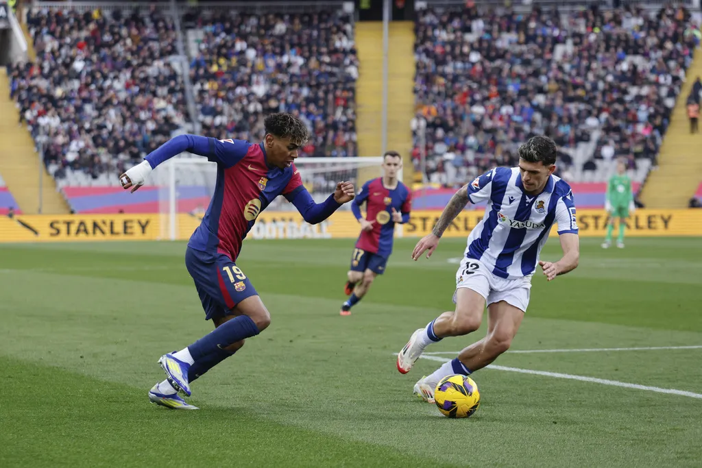 Yamal es una de las figuras del Barcelona