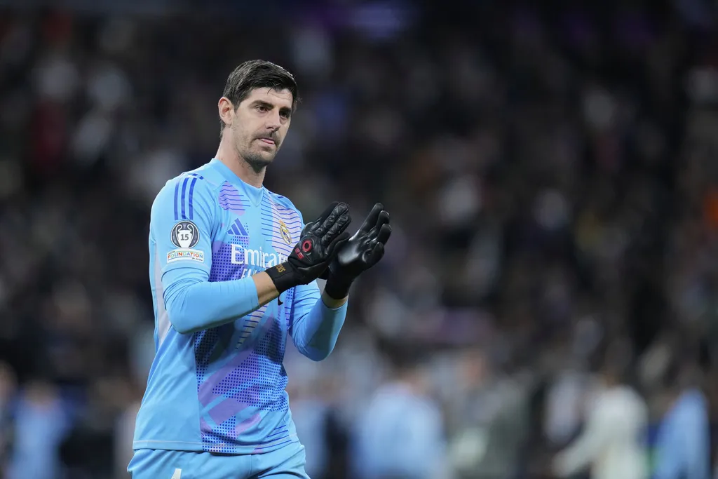 Courtois tuvo descanso para evitar una lesión mayor