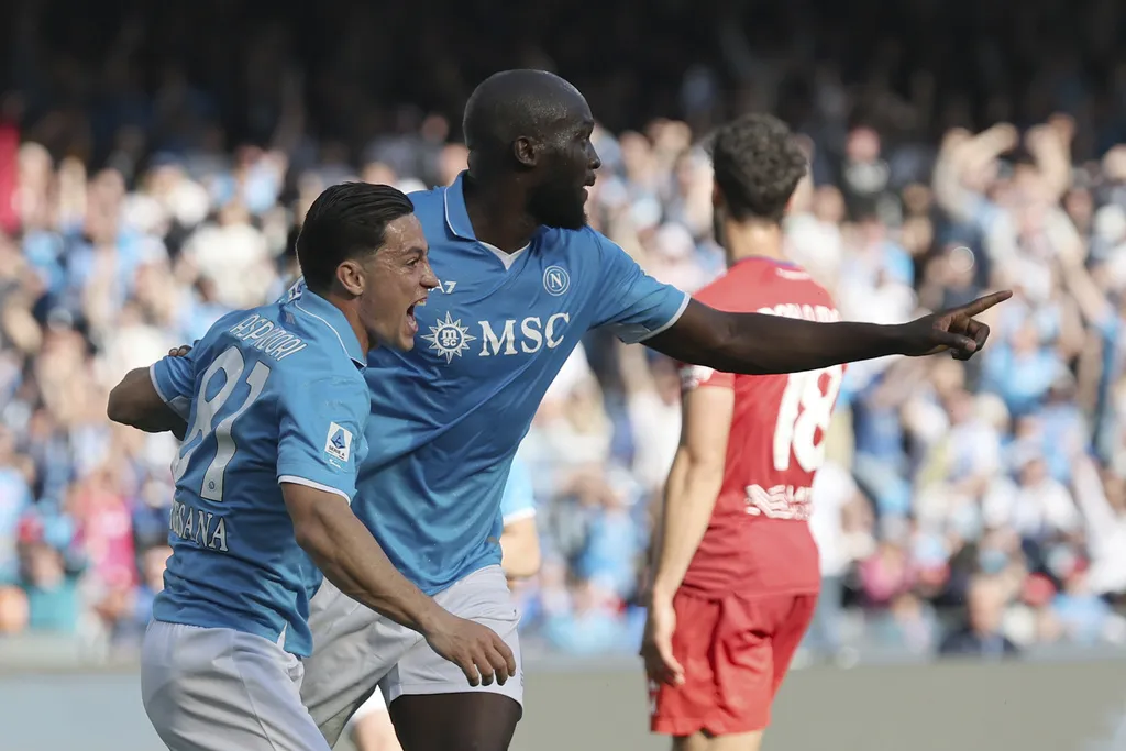 Lukaku comandó la victoria de Napoli este fin de semana