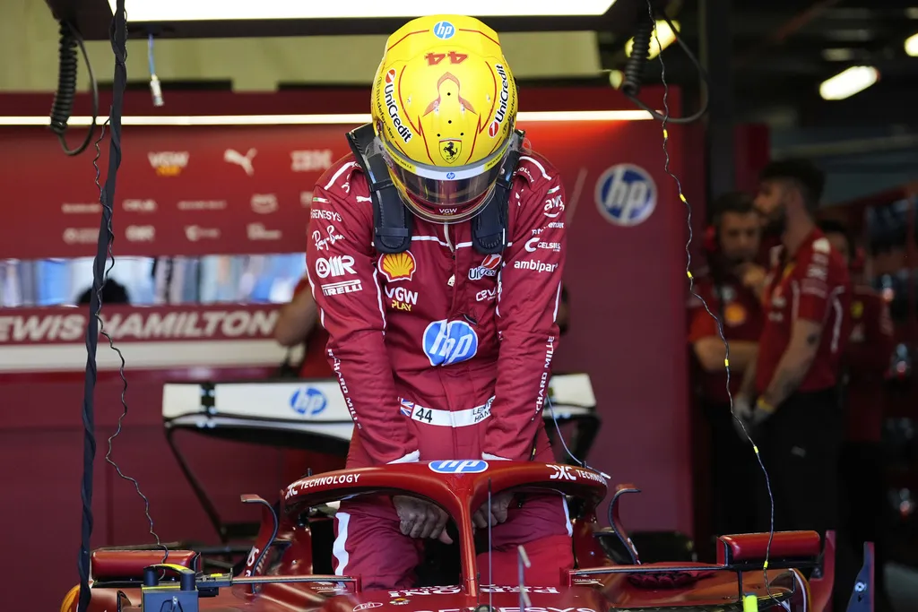 Hamilton se presentará como piloto de Ferrari en pista