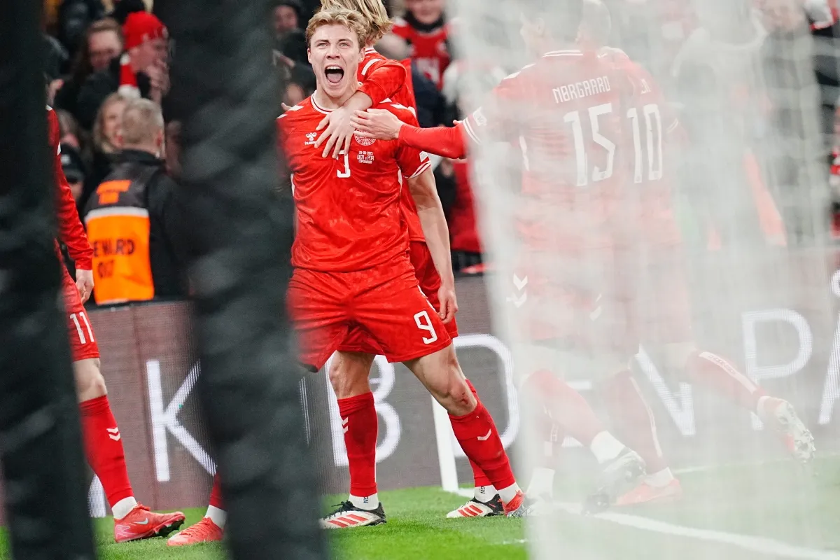 Rasmus Hojlund. | AP