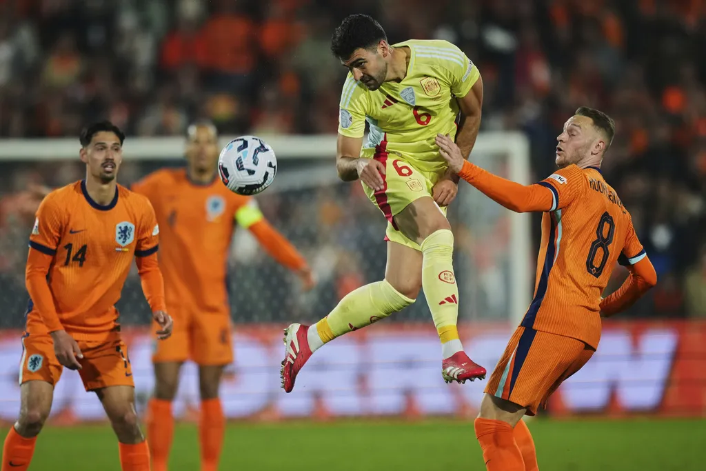 Merino fue figura del encuentro en Países Bajos