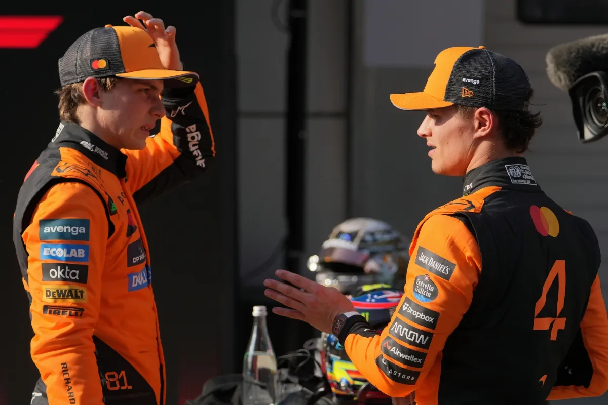 Norris y Piastri | AP
