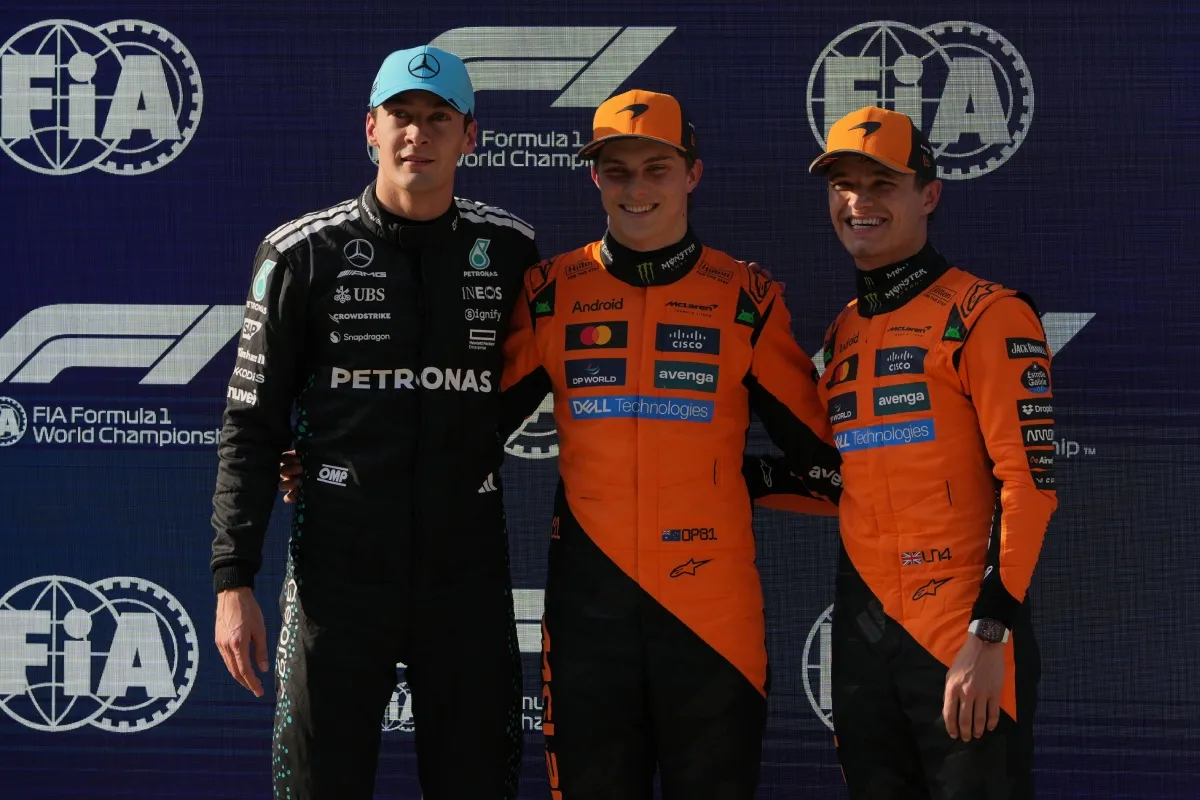 Los tres pilotos ganadores | AP