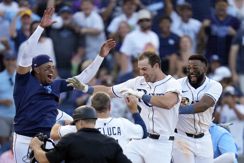 Los Rays tuvieron un peculiar cambio de escenario