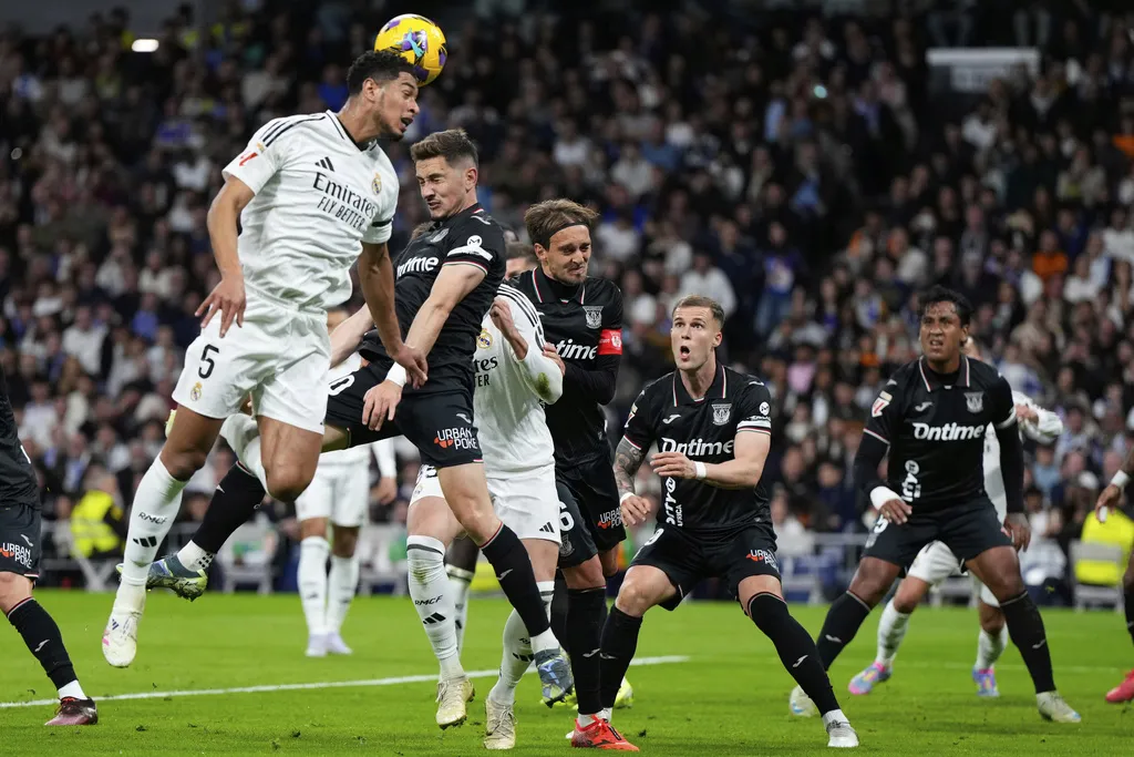 Leganés le dio batalla a los Merengues en el Santiago Bernabéu