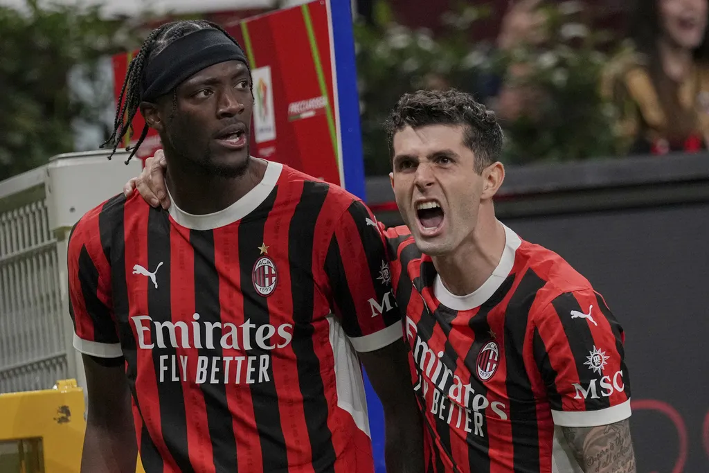 Tammy hizo el tanto de la ventaja para los Rossoneri