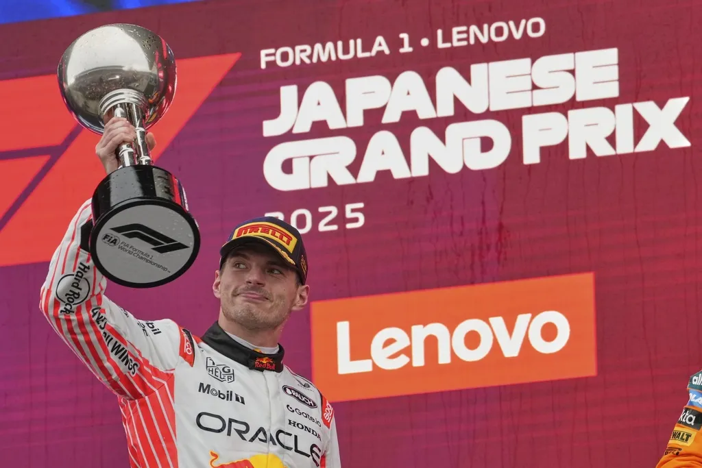 Verstappen ganó el Gran Premio de Japón