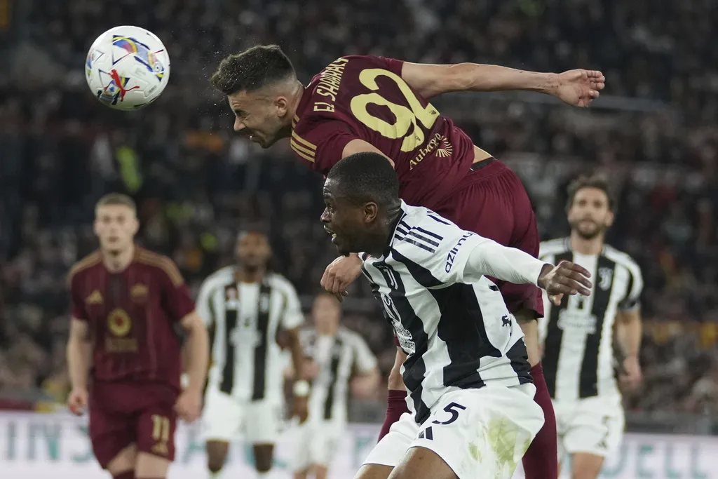 Juventus y Roma dividieron puntos en el Olímpico