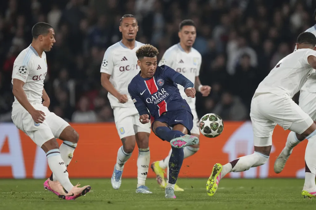 PSG remontó ante Aston Villa en el duelo de ida