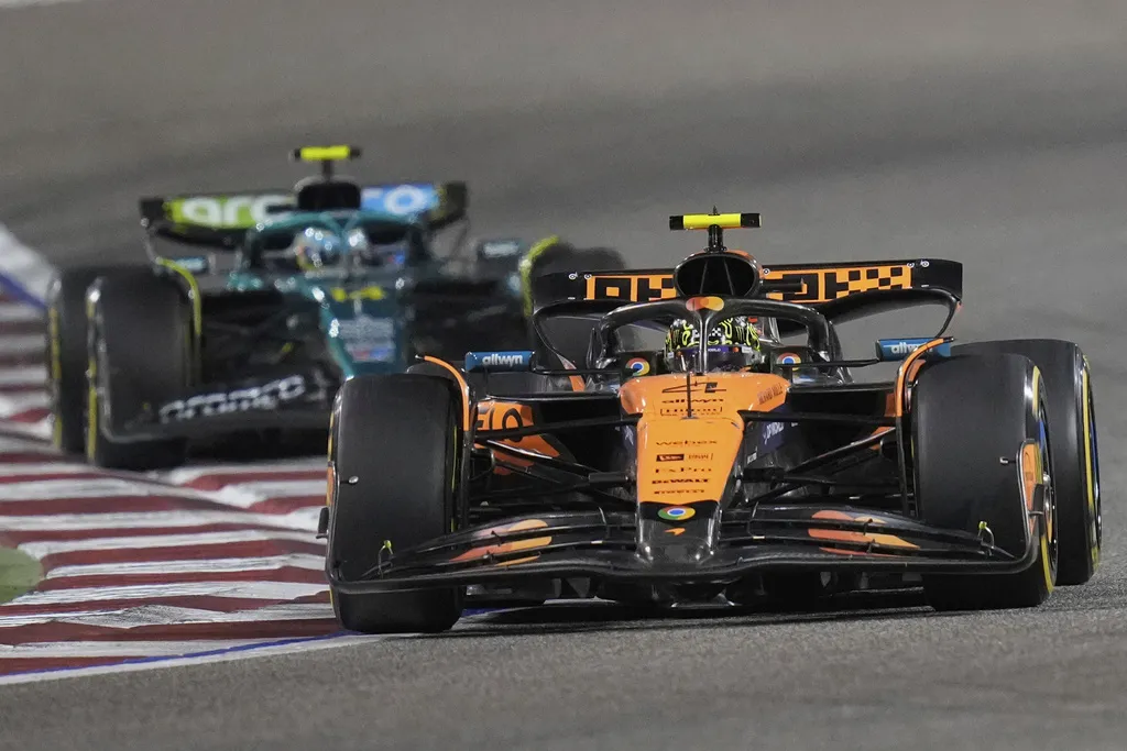 Norris tuvo una carrera complicada