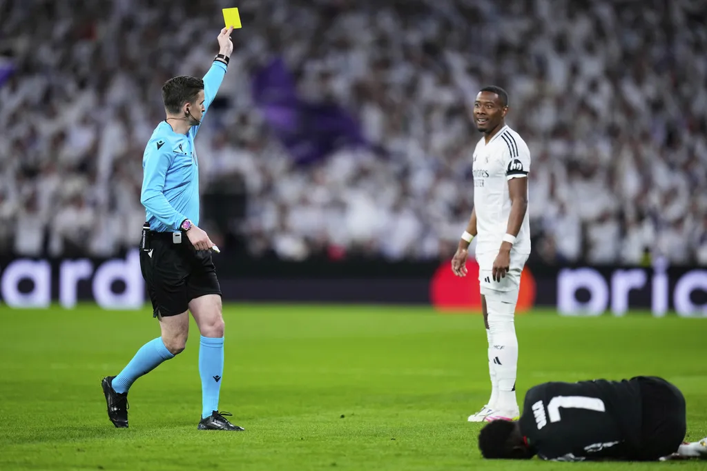 Alaba sufrió una nueva lesión en la rodilla