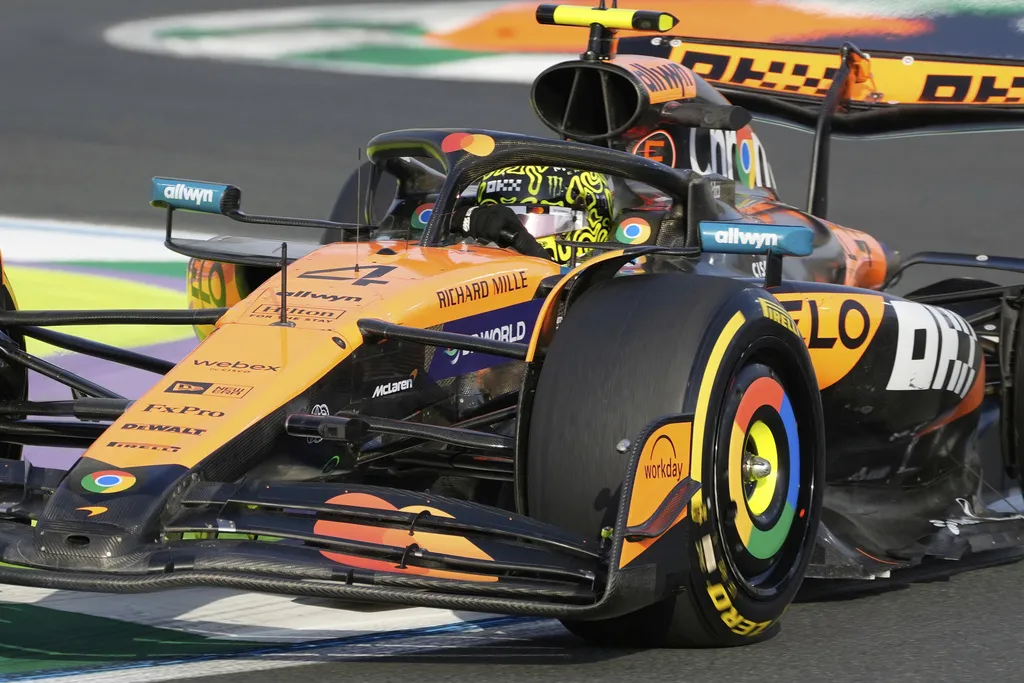 Lando Norris en la FP1 | AP