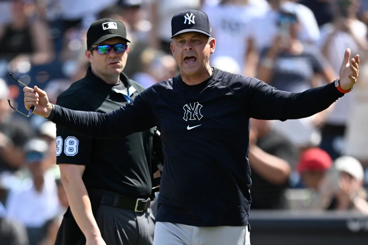 La molestia de Aaron Boone | AP