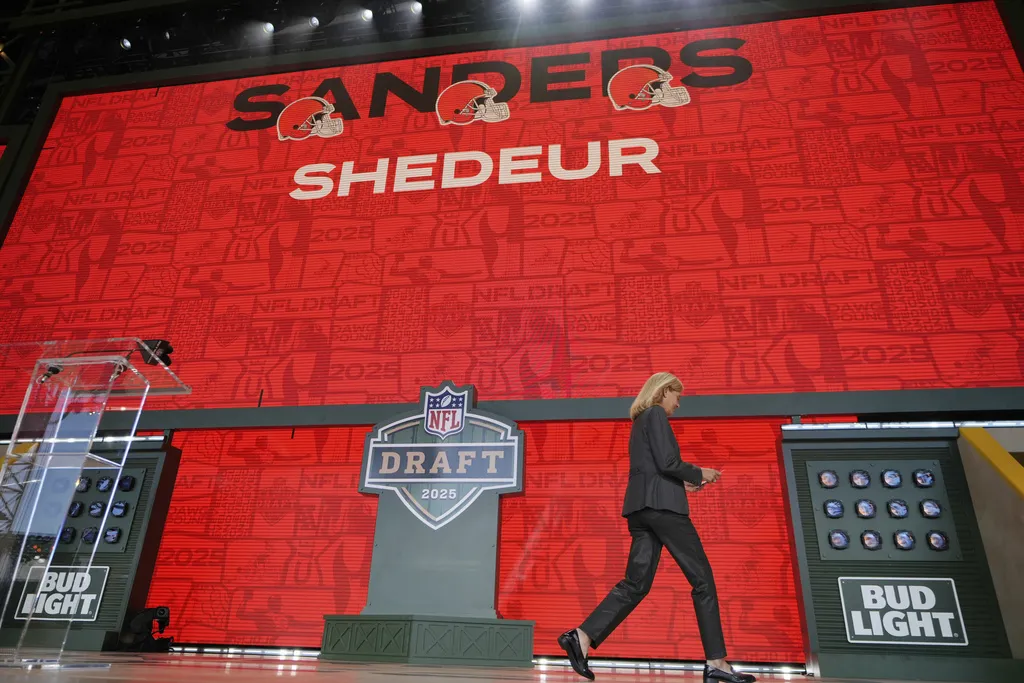 Shedeur Sanders fue noticia durante el desarrollo del Draft