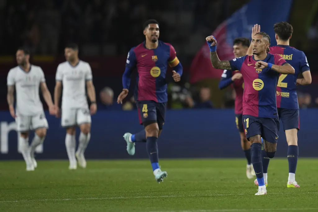 Raphinha es una pieza clave en el Barcelona de Hansi Flick