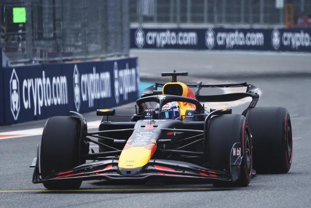 Verstappen en la qualy del GP de Miami