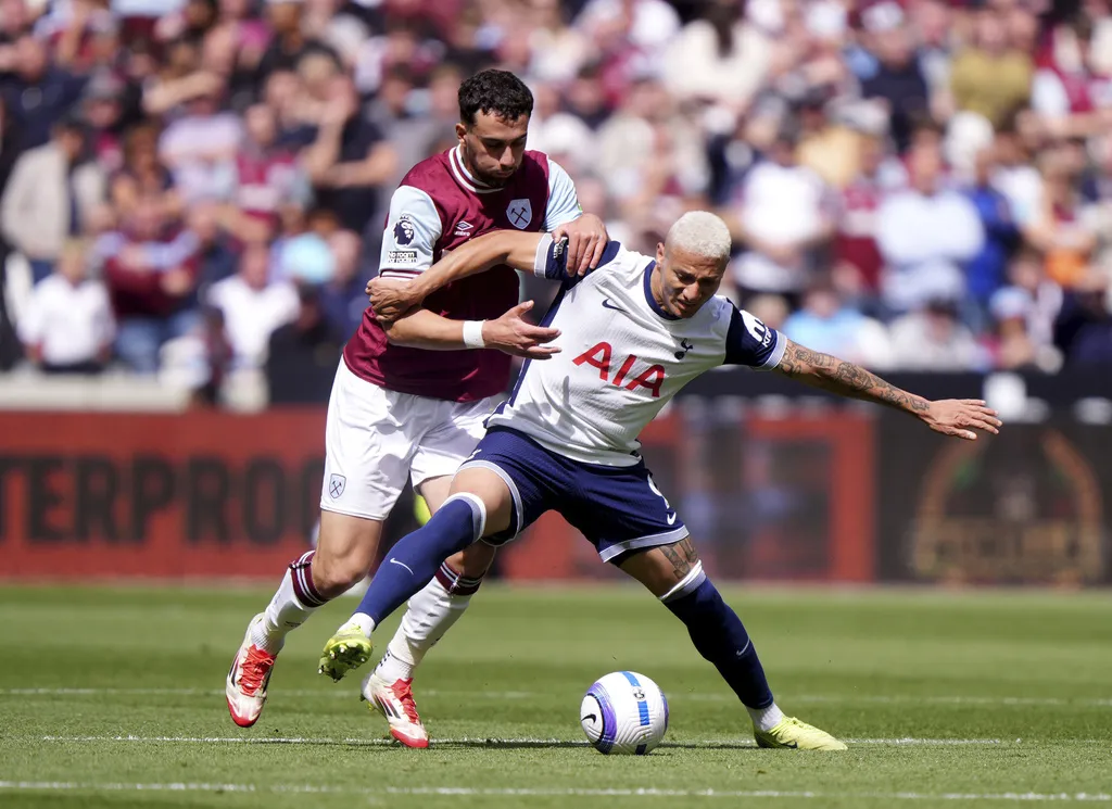 West Ham empató a un gol contra Tottenham