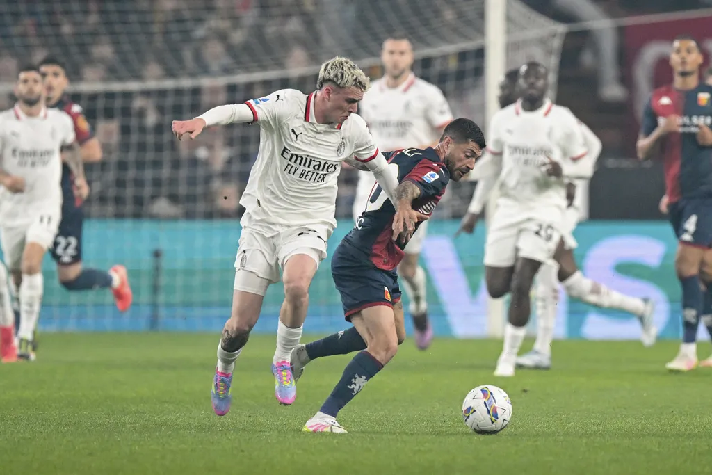 AC Milan remontó como visitante ante Genoa