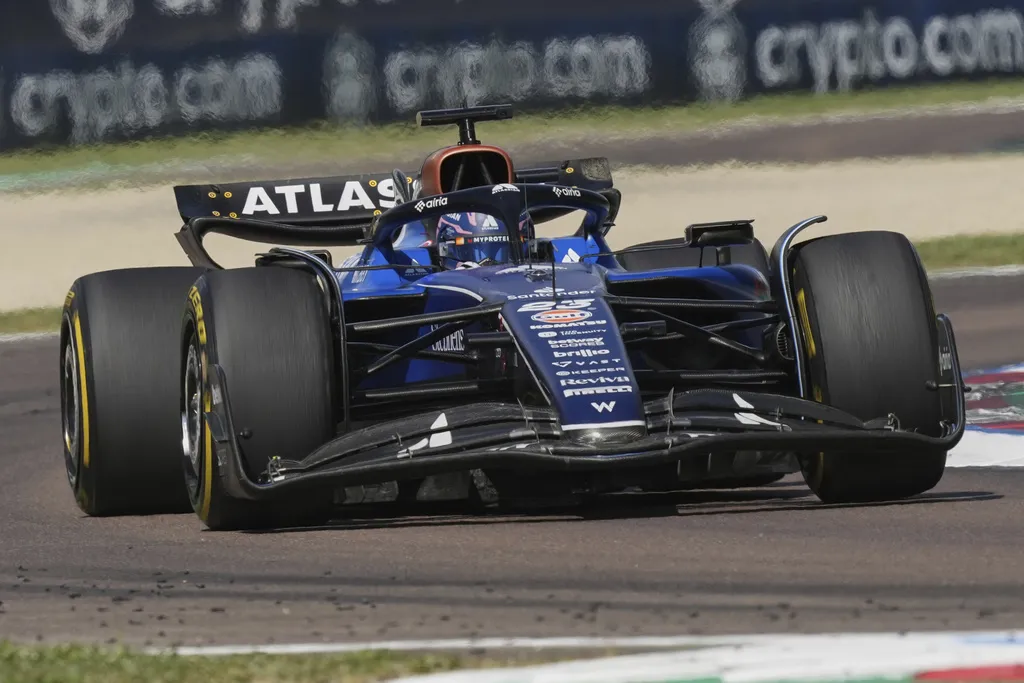 Albon tuvo una gran carrera en Emilia Romagna