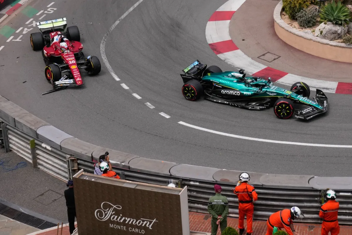 El choque con Stroll | AP